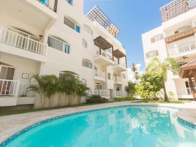 Walk to Beach Two Bedroom Rental Condo in Punta Cana