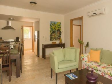 Walk to Beach Two Bedroom Rental Condo in Punta Cana