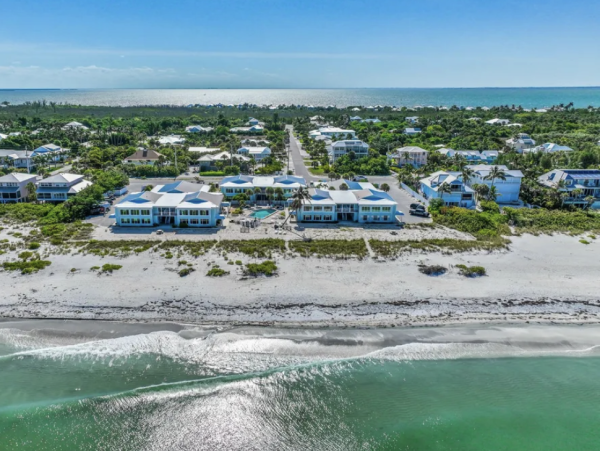 Boca Grande Luxury 4-Bedroom Bayfront Home with Dock and Short Walk to Sandy Beach Huge Pool!