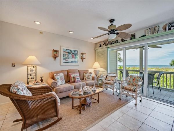 Boca Grande Gulf-Front Vacation Rental 3-Bedroom Townhome with Pool & Beach Access