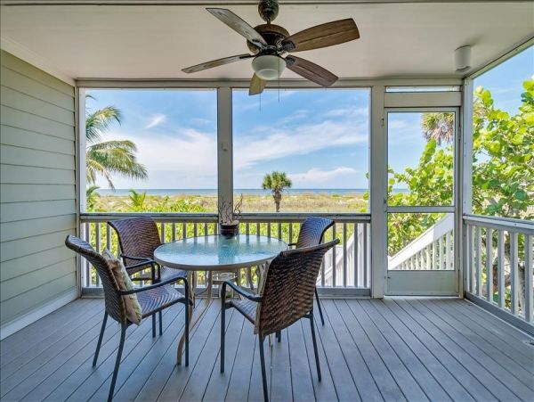 Boca Grande Gulf-Front Vacation Rental 3-Bedroom Townhome with Pool & Beach Access