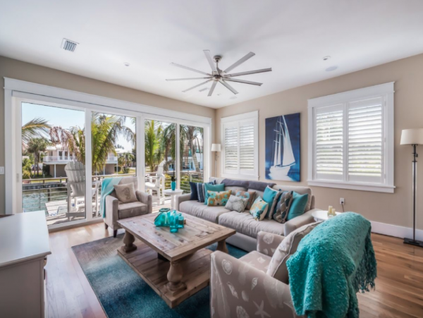 One of the Most Stunning Rentals on Anna Maria Island 5 Star with Canal and Boat Dock