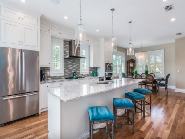 One of the Most Stunning Rentals on Anna Maria Island 5 Star with Canal and Boat Dock