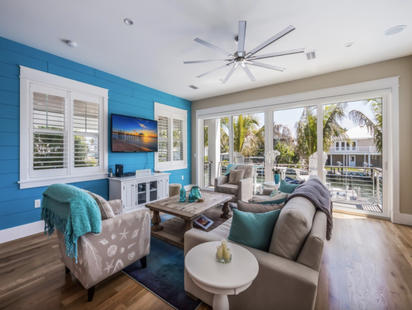 One of the Most Stunning Rentals on Anna Maria Island 5 Star with Canal and Boat Dock
