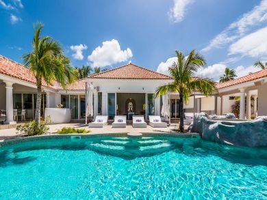 St. Martin Exquisite 2 Bedroom Rental Beachfront Escape