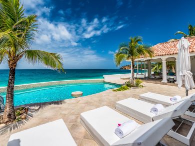 St. Martin Exquisite 2 Bedroom Rental Beachfront Escape