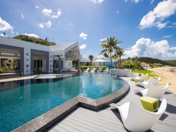 Oceanfront Saint Martin Vacation Villa