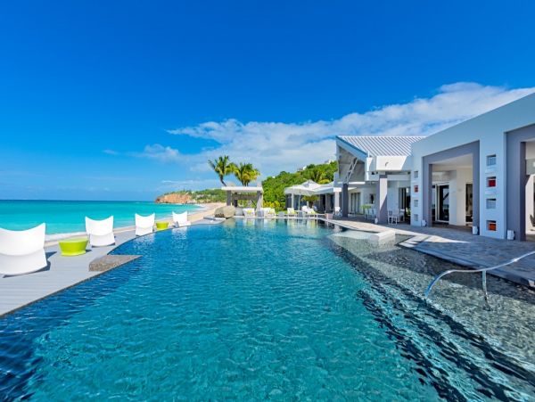 Oceanfront Saint Martin Vacation Villa