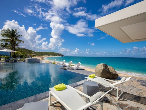 Oceanfront Saint Martin Vacation Villa