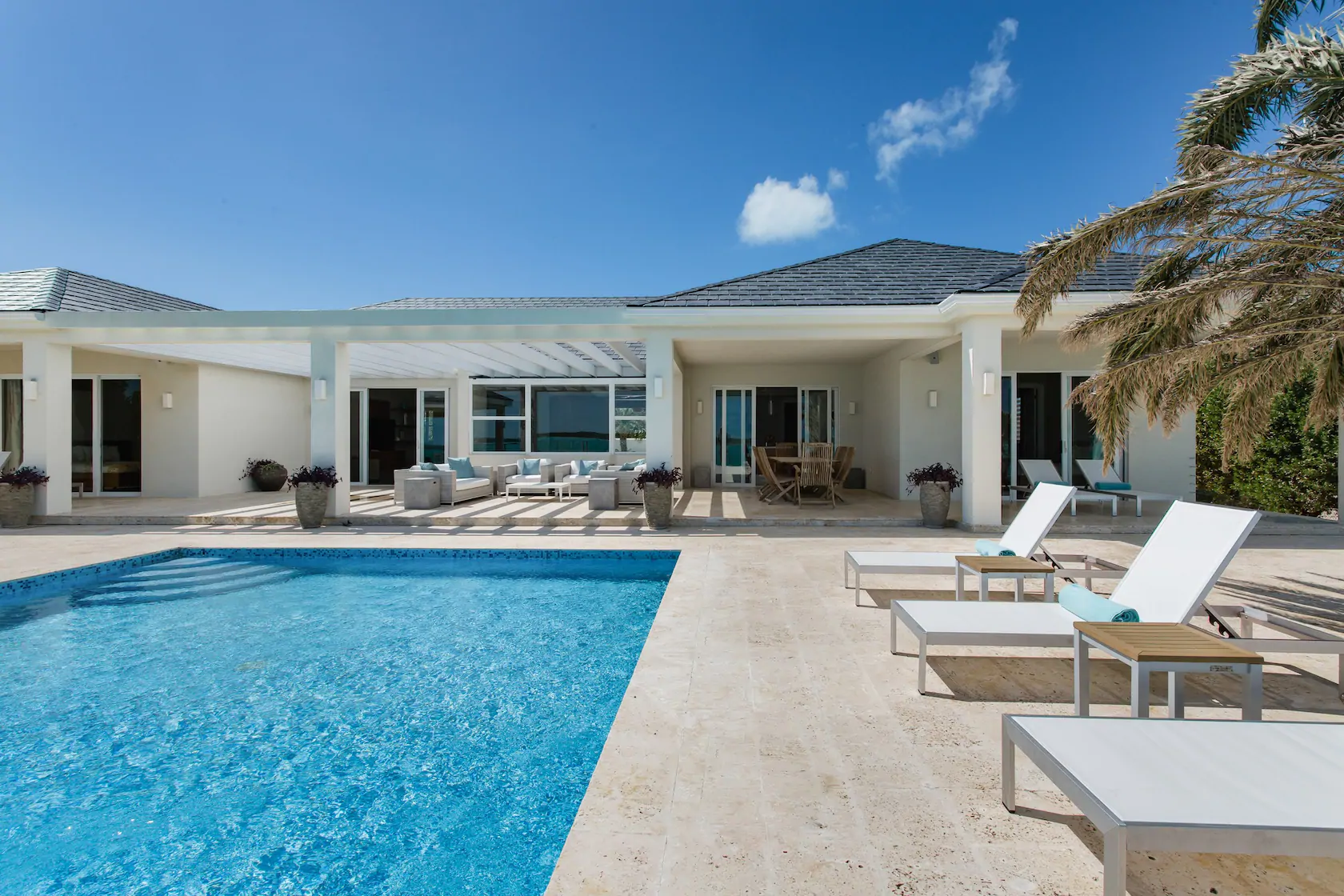 Turks and Caicos Luxury Vacation Rental Home Four Bedrooms