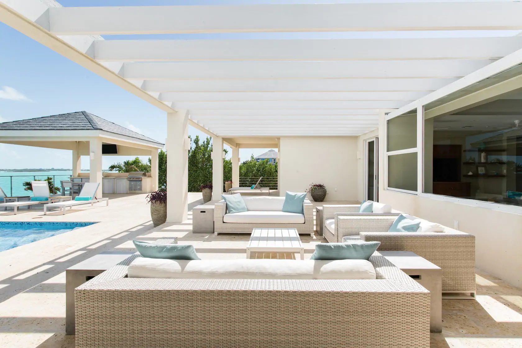 Turks and Caicos Luxury Vacation Rental Home Four Bedrooms