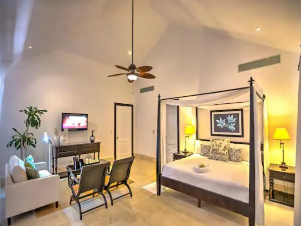 Punta Cana Five Bedroom Luxury Home Pool Golf Course View