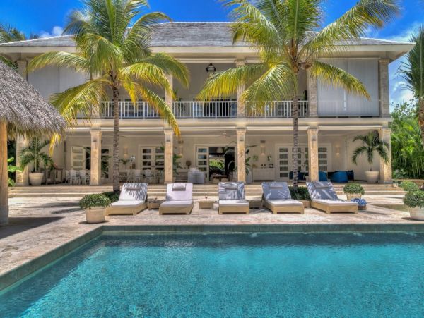 Punta Cana Villa Pool Luxury Staff Five Star Accommodates 12