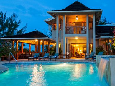 Beachfront Caribbean Vacation Villa