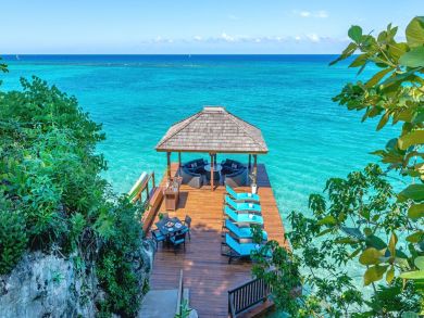 Ocho Rios Jamaica Luxury Ocean Front Vacation Villa Pool