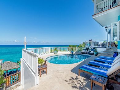 Ocho Rios Jamaica Luxury Ocean Front Vacation Villa Pool