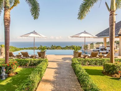 Elegant 7 Bedroom Jamaica Vacation Estate Staff, Pool, Views