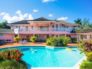 Seven Bedroom Jamaica Beach Villa Sleeps 14 Private Pool