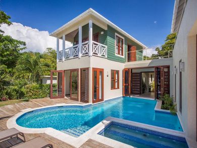 Negril Waterfront Luxury Vacation Villa Jamaica Pool