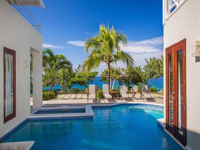 Negril Waterfront Luxury Vacation Villa Jamaica Pool
