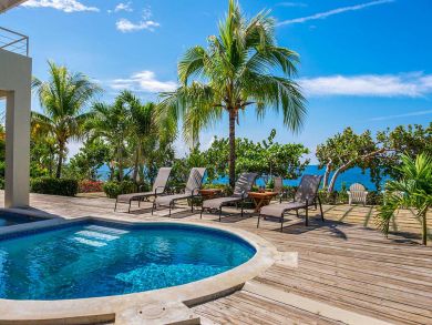 Negril Waterfront Luxury Vacation Villa Jamaica Pool