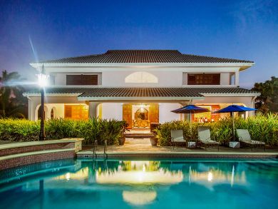 A Rare Eight Bedroom Pool Villa with Driver & Beachfront