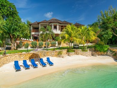 Private Luxury Jamaica Beach Villa Cook Butler Sleeps 14
