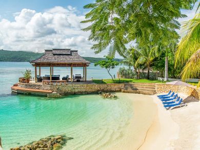 Private Luxury Jamaica Beach Villa Cook Butler Sleeps 14