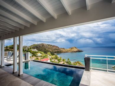 Ocean View Four Bedrom Vacation Villa in St. Barts Ocean View Four Bedrom Vacation Villa in St. Barts