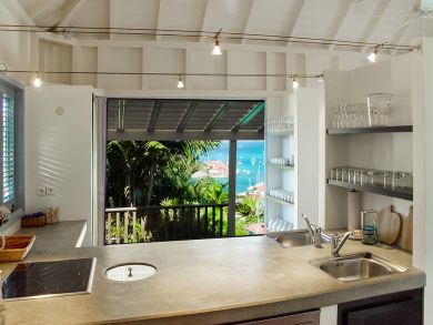 St. Barts 8 Bedroom Ocean View Villa Infinity Pool
