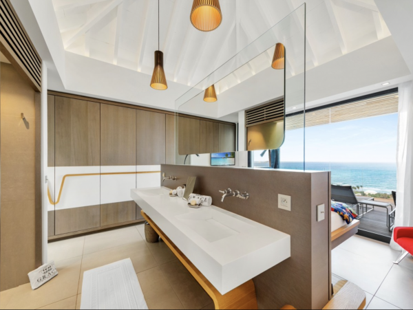 Anse Des Cayes St Barts Luxury Villa Pool & Staff