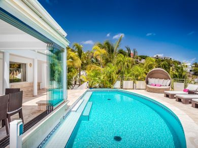 ST. BARTHS 4 BEDROOM LUXURY VILLA WITH POOL AND VIEW