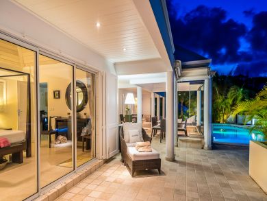 ST. BARTHS 4 BEDROOM LUXURY VILLA WITH POOL AND VIEW