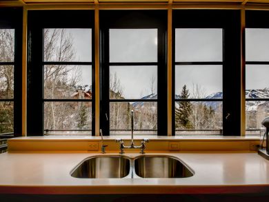 Views of Mountain from Kitchen