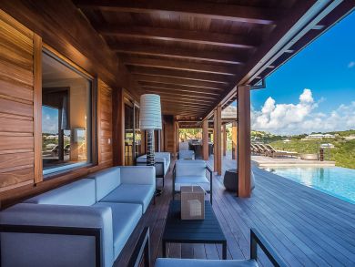 St. Bart Vacation Home Sleeps Twelve Guests.