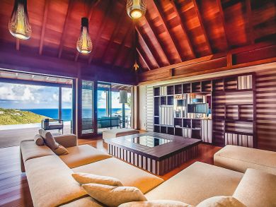 St. Bart Vacation Home Sleeps Twelve Guests.