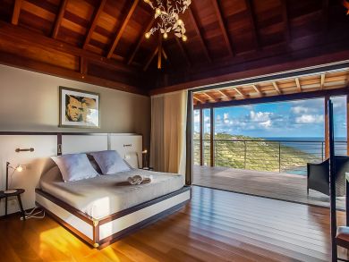 St. Bart Vacation Home Sleeps Twelve Guests.