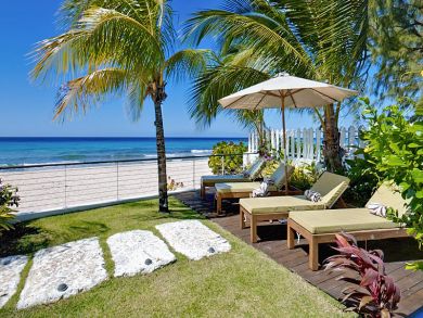 Beachfront Three Bedroom Vacation Villa Barbados West Coast