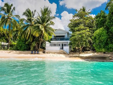 Barbados Four Bedroom Luxury Beachfront Vacation Villa