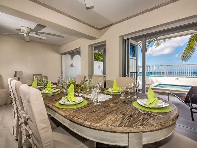 Barbados Four Bedroom Luxury Beachfront Vacation Villa