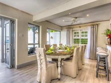 Barbados Four Bedroom Luxury Beachfront Vacation Villa