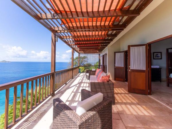 Four Bedroom Vacation Rental on the BVI with Ocean Views