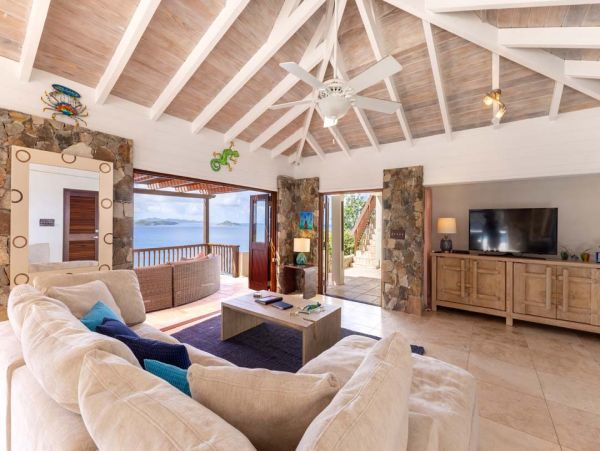 Four Bedroom Vacation Rental on the BVI with Ocean Views