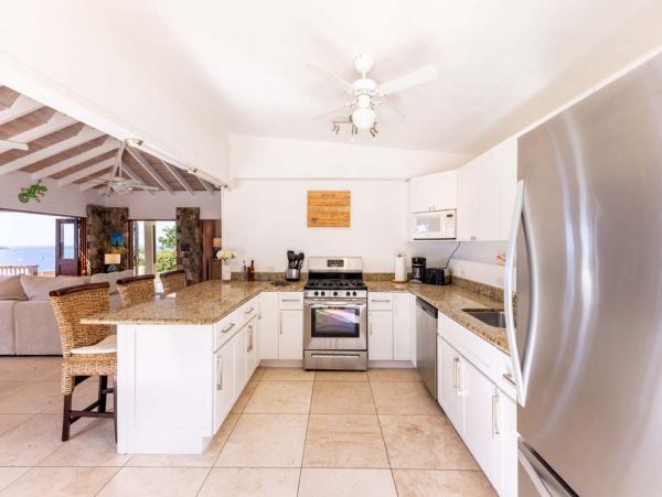 Four Bedroom Vacation Rental on the BVI with Ocean Views