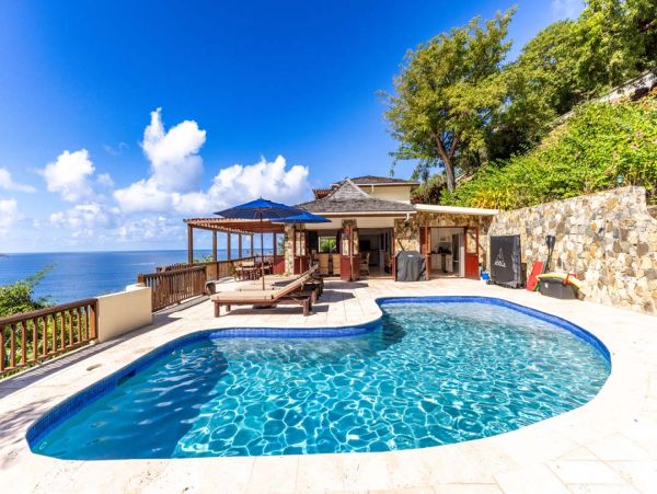 Four Bedroom Vacation Rental on the BVI with Ocean Views