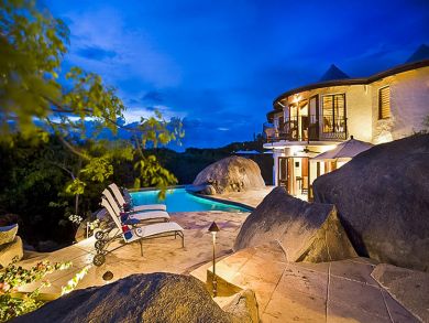 Partial Ocean Views at this 4 Bedroom BVI Vacation Rental Partial Ocean Views at this 4 Bedroom BVI Vacation Rental