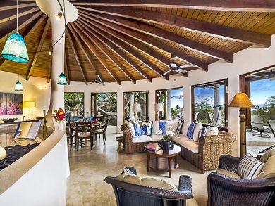 Partial Ocean Views at this 4 Bedroom BVI Vacation Rental Partial Ocean Views at this 4 Bedroom BVI Vacation Rental