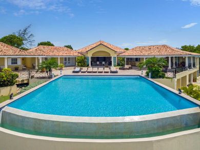Ocean View Four Bedroom St Martin Vacation Home Private Pool