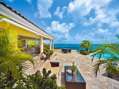 Ocean View Four Bedroom St Martin Vacation Home Private Pool