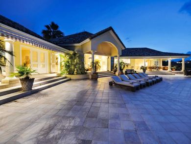 Ocean View Four Bedroom St Martin Vacation Home Private Pool